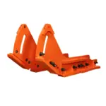 MoDUS Modular Shoe System for Metal Pless snow pusher plows