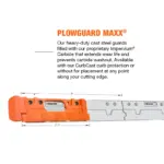 Razor XL highway carbide snow plow cutting edge blade system PlowGuardMAXX curb guard