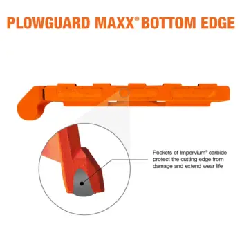 PlowGuard MAXX bottom edge