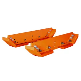 MoDUS® modular snow pusher shoe assembled right and left shoe for Pro-Tech snow pusher plows